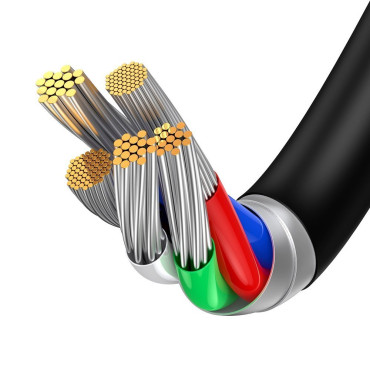 Superior kabel USB-C kabel iPhone strele za hitro polnjenje 20W 1m črna