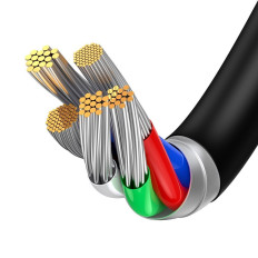 Superior kabel USB-C kabel iPhone strele za hitro polnjenje 20W 1m črna