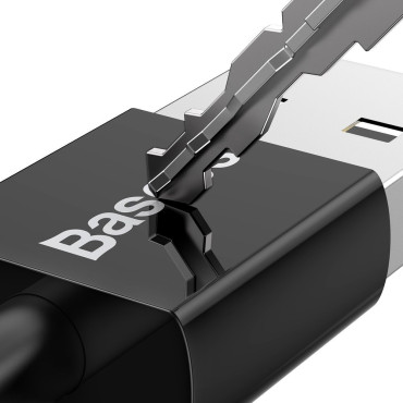 Superior Cable USB MicroUSB kábel a gyors betöltéshez 2a 1m fekete