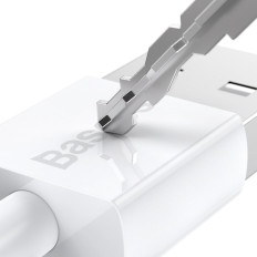 Cable superior USB USB Cable para carga rápida 2a 1m blanco