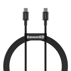 Superior kabel USB-C USB-C Snabbladdning FCP 100W 5A 20V 1M Svart