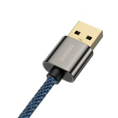 Legendariska vinkelkabelkabel för USB-spelare USB-C 66W 2M Blue
