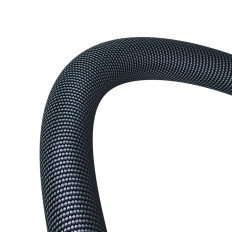 Kabelkabel voor snelle laad- en gegevensoverdracht iPhone-bliksem 2.4A 1.2m zwart