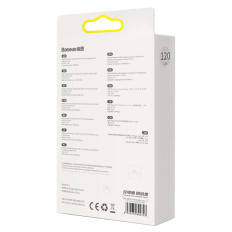 Cable cable for fast loading and data transfer iphone Lightning 2.4A 1.2m violet