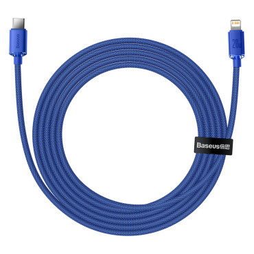 Kabel kabela za brzo utovar i prijenos podataka USB-C iPhone Lightning 20W 2M plava