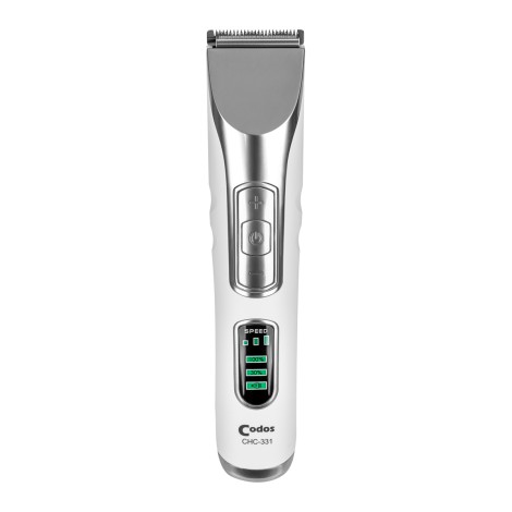 Tondeuse sans fil Codos wes-331 avec lames en titane — vue de face