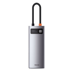 Multifunktionell USB 5W1 USB-C PD 100W HDMI GRAY