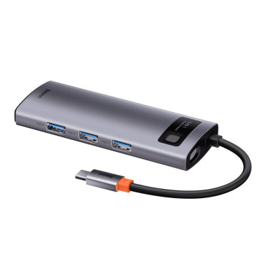 Multifunktionell USB 5W1 USB-C PD 100W HDMI GRAY