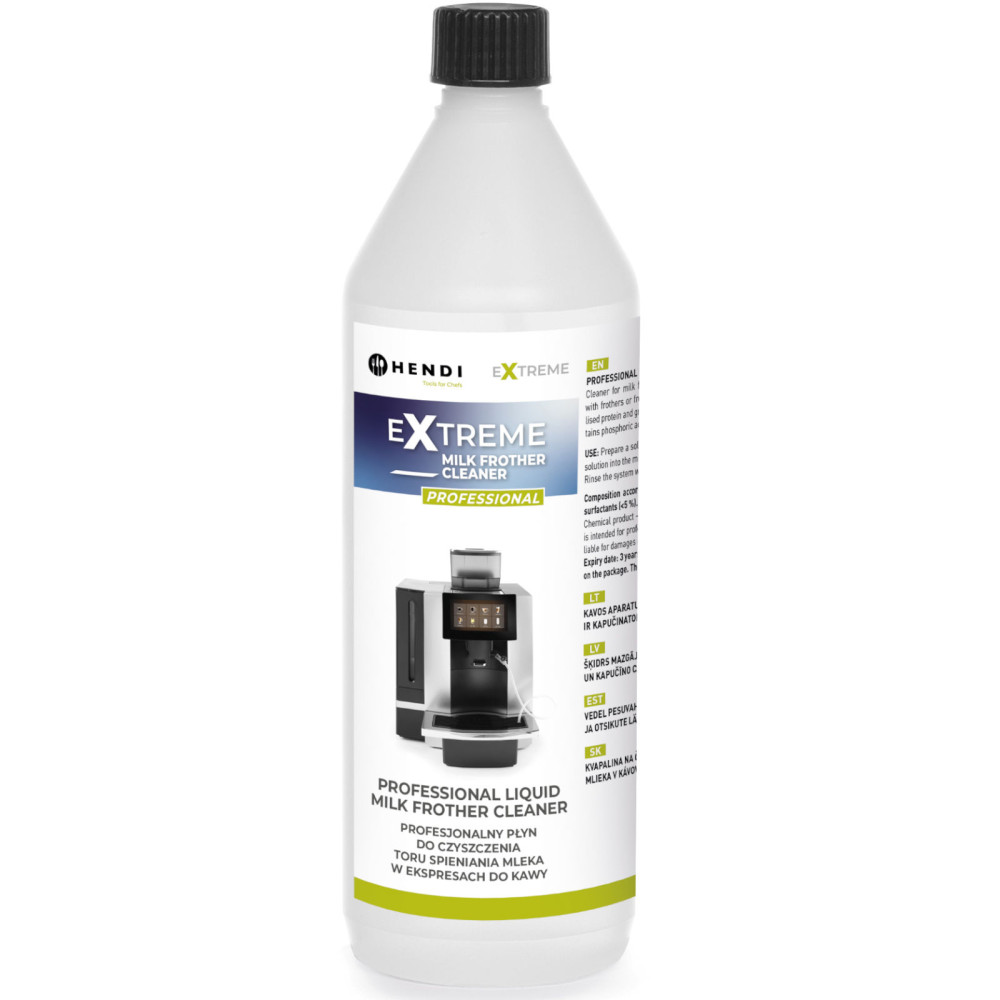 Liquid tīrīšanai piena putas 1L kafijas beidzas - Hendi 231296 Liquid tīrīšanai piena putas 1L kafijas beidzas - Hendi 231296