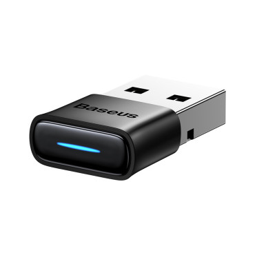 Trasmettitore ricevitore adattatore USB Mini Bluetooth 5.0 per un computer nero