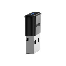 Trasmettitore ricevitore adattatore USB Mini Bluetooth 5.0 per un computer nero