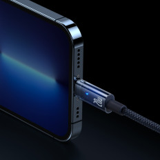 Raziskovalec serija kabel USB-C kabel iPhone Lightning 20W 1M BLUE