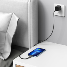 Raziskovalec serija kabel USB-C kabel iPhone Lightning 20W 1M BLUE