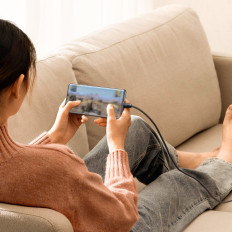 Serie dinámica Cable USB-C 100W 1M GRIS