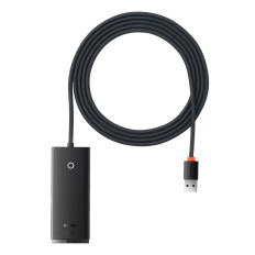 Lite Series Hub 4-Port USB-A till 4XUSB-A 3,0 2M svart