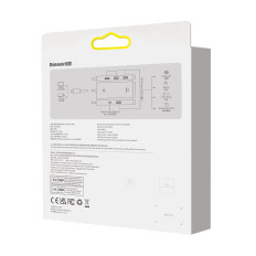 LITE serija Hub 4-Port USB-A do 4xusb-A 3,0 2M črna