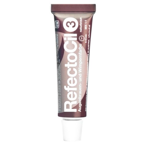 Gel henna Refectocil 3 Brown — vista frontal