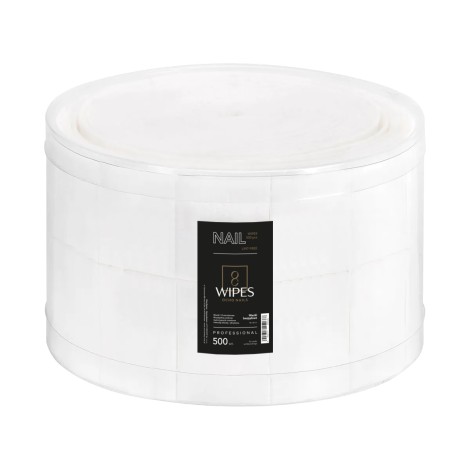 OCHO NAILS Pölytön vanulappu 500 kpl pakkauksessa — etuosa