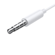 Vezetékes fülhallgató encan h17 minijack 3.5mm Fehér