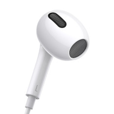 Káblové slúchadlá ENKK H17 MINIJACK 3.5mm Biela