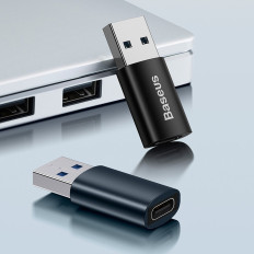 Adaptér adaptér 3.1 OTG na USB-C modrý