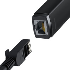 Externt USB LAN-kort Typ A RJ45 100Mbps grå