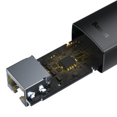 Externt USB LAN-kort Typ A RJ45 100Mbps grå