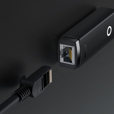 Externt USB LAN-kort Typ A RJ45 100Mbps grå