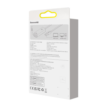 Externt USB LAN-kort Typ A RJ45 100Mbps grå