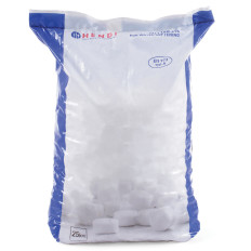 Zoutzout tabletten NaCl voor de ontkalker voor water voor water 25kg - Hendi 231265