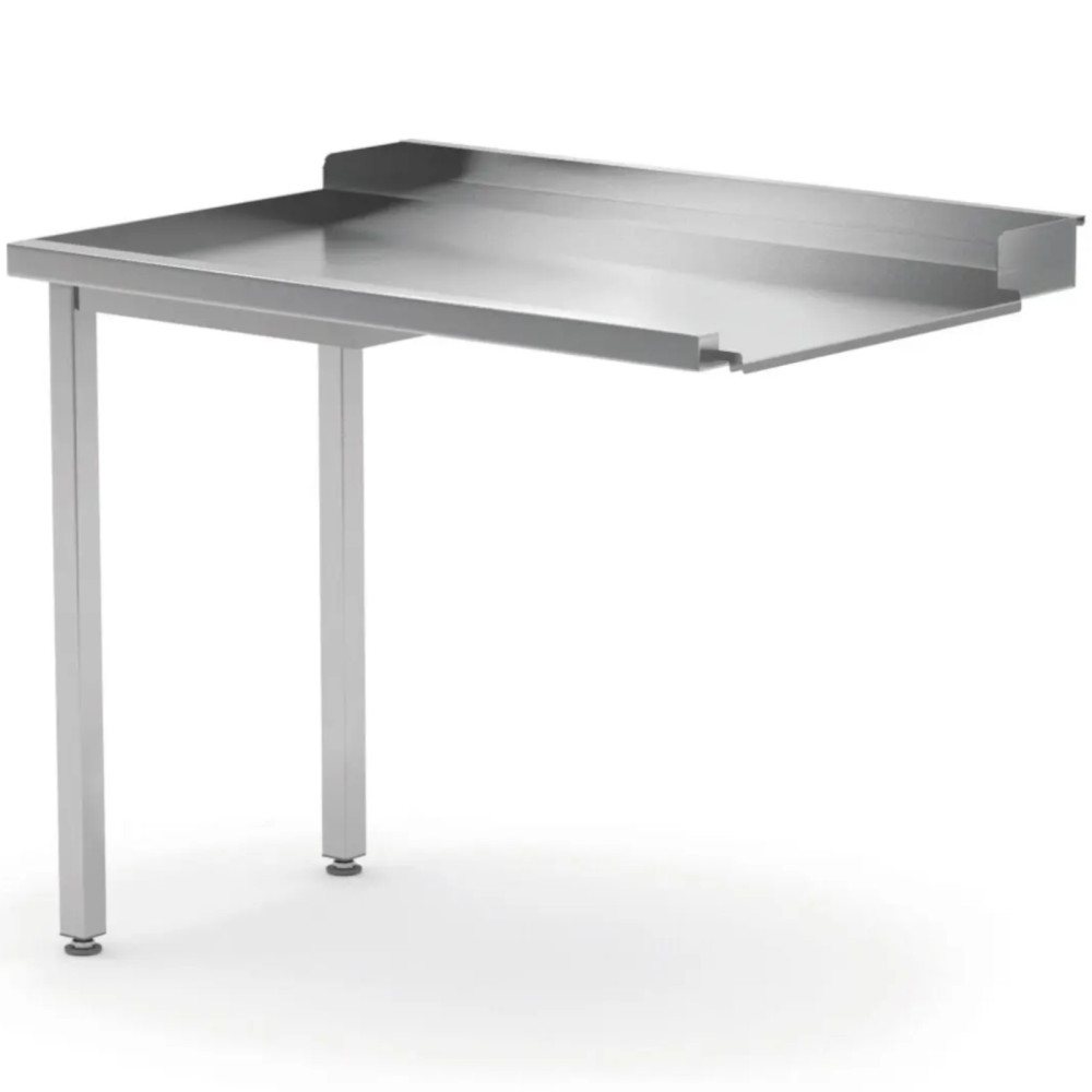 Table de déchargement pour lave-vaisselle 1000 x 700 x 850 mm - GAUCHE