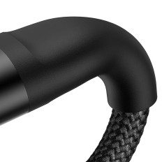 Flash Series II USB-C kabel iPhone Lightning Microusb 100W 1.5m Črna