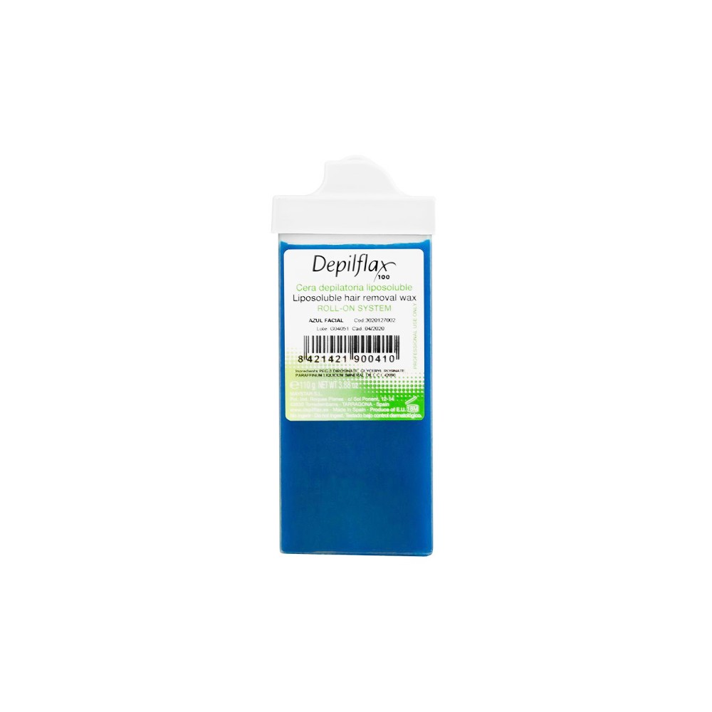 Cera depilatoria viso Depilflax all'azulene 110g — vista frontale