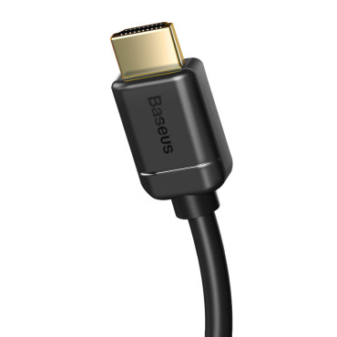 Kabel HDMI 2.0 75cm svart kabel