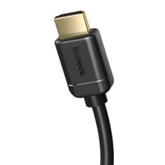 Kabel HDMI 2.0 75cm svart kabel