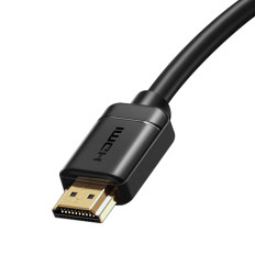 Kabel HDMI 2.0 75cm svart kabel