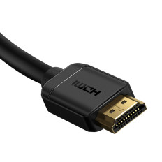 Kábel HDMI 2.0 75cm fekete kábel
