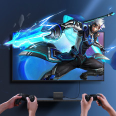 Kábel HDMI 2.0 75cm čierny kábel