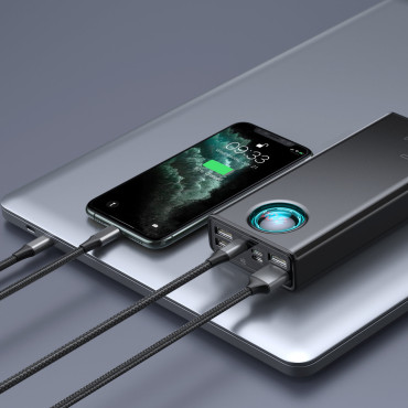 Amblige Powerbank 65W 30000mAh Edición en el extranjero Negro