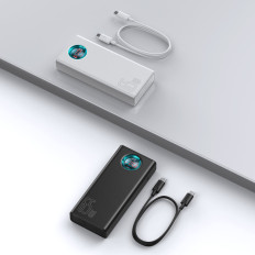 Amblight PowerBank 65W 30000Mah čezmorskih izdaj Black