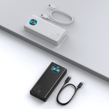 AmbleIght PowerBank 65W 30000Mah Overseas Edition White