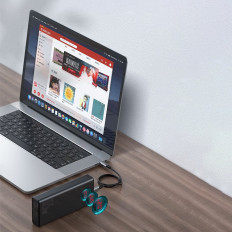 "Amblight Powerbank" 65W 30000MAH užjūrio leidimas baltas