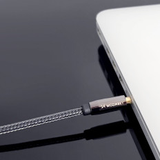 Univerzálny kábel Mini Jack Aux kábel 1.5m Čierna
