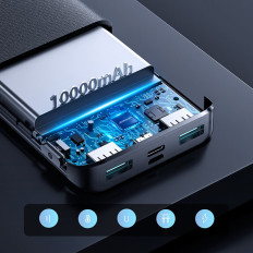 Powerbank 22.5w 10000mAh PD QC3.0 AFC Black
