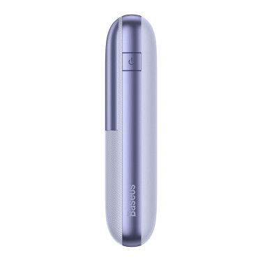 Powerbank Bipow Pro 20000mah 22.5W με καλώδιο USB-C USB 0.3m βιολετί