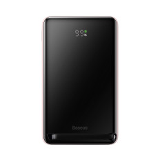 PowerBank ar bezvadu uzlādi MagSafe 10000mAh 20W USB-C kabelis 0.5m rozā