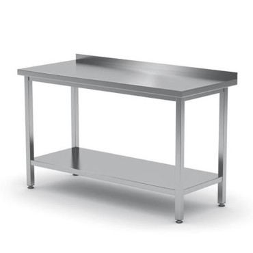 Pracovná doska pre oceľovú kuchyňu s regálom a 180x60cm Hendi 811504