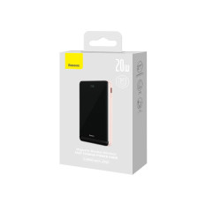 PowerBank ar bezvadu uzlādi MagSafe 10000mAh 20W USB-C kabelis 0.5m rozā