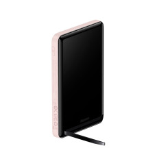 PowerBank z brezžičnim polnjenjem Magsafe 10000Mah 20W USB-C kabel 0.5m roza