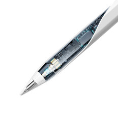 Stylus s bezdrôtovým zaťažením pre iPad White + vymeniteľný tip